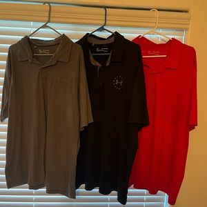 Under armor polos